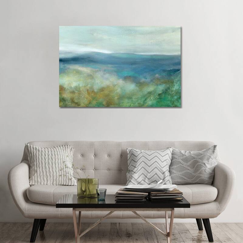 iCanvas "Blue Mountain Overlook" by Carol Robinson Canvas Print - 32x48x1.5