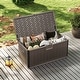preview thumbnail 39 of 42, Costway Storage Box with Lockable Design & Gas Strut Handle 2 Person - See Details