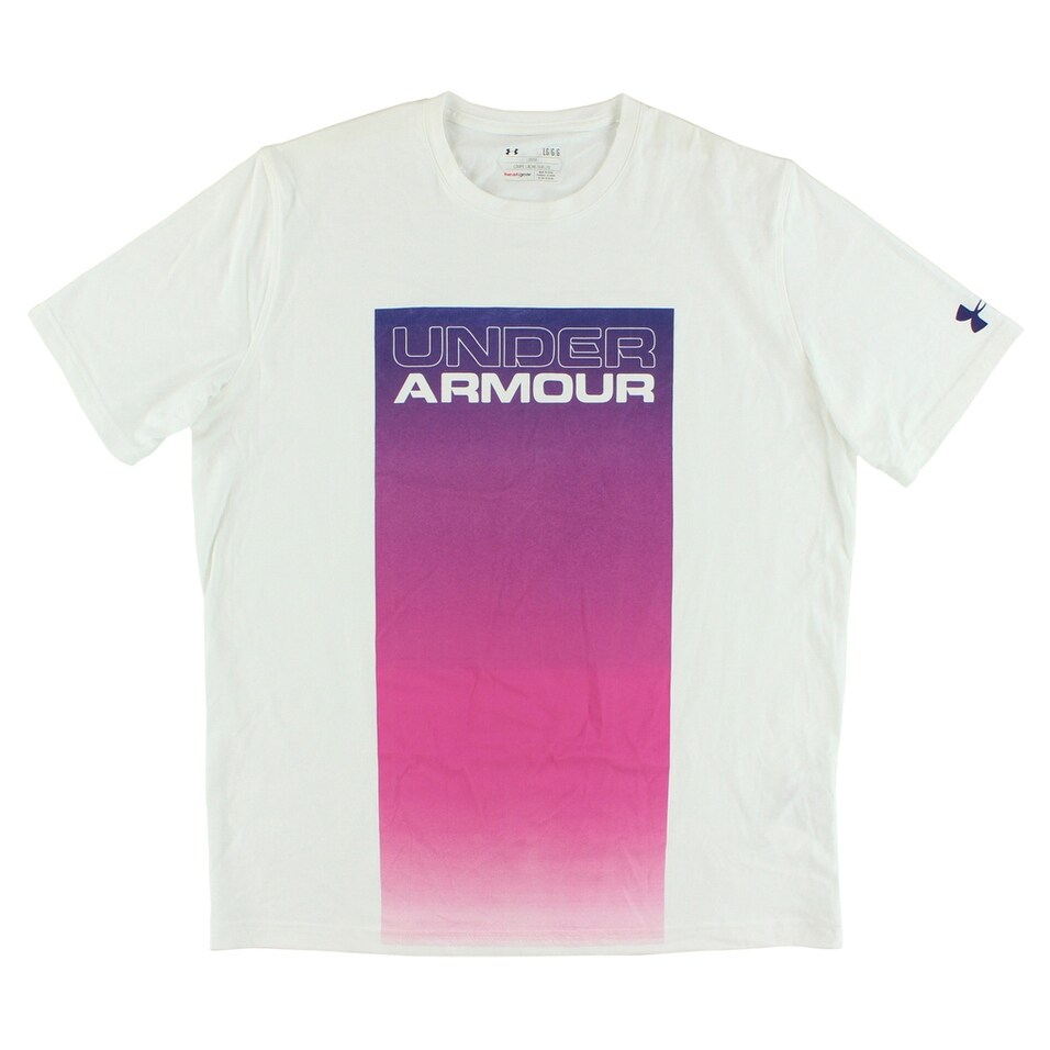 pink under armour shirt mens