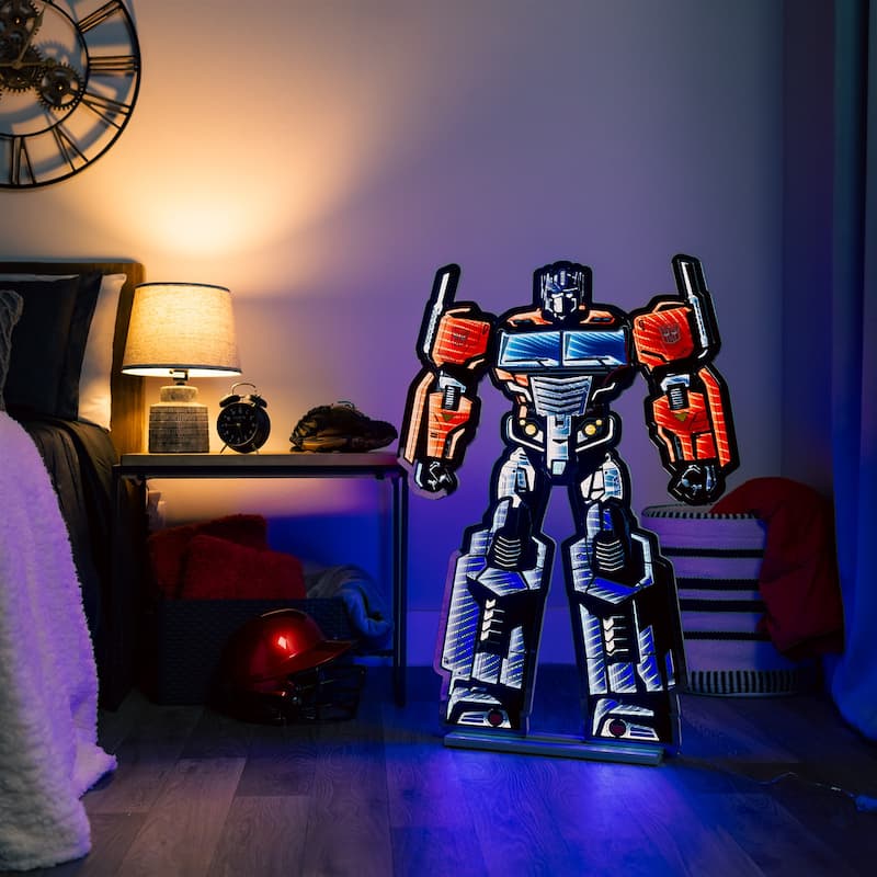 Transformers Optimus Prime Ekkolight 36"H