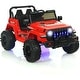 preview thumbnail 2 of 33, 12V Kids Ride-on Jeep Car with 2.4 G Remote Control - 44"x30"x 26.5"(L x W x H)