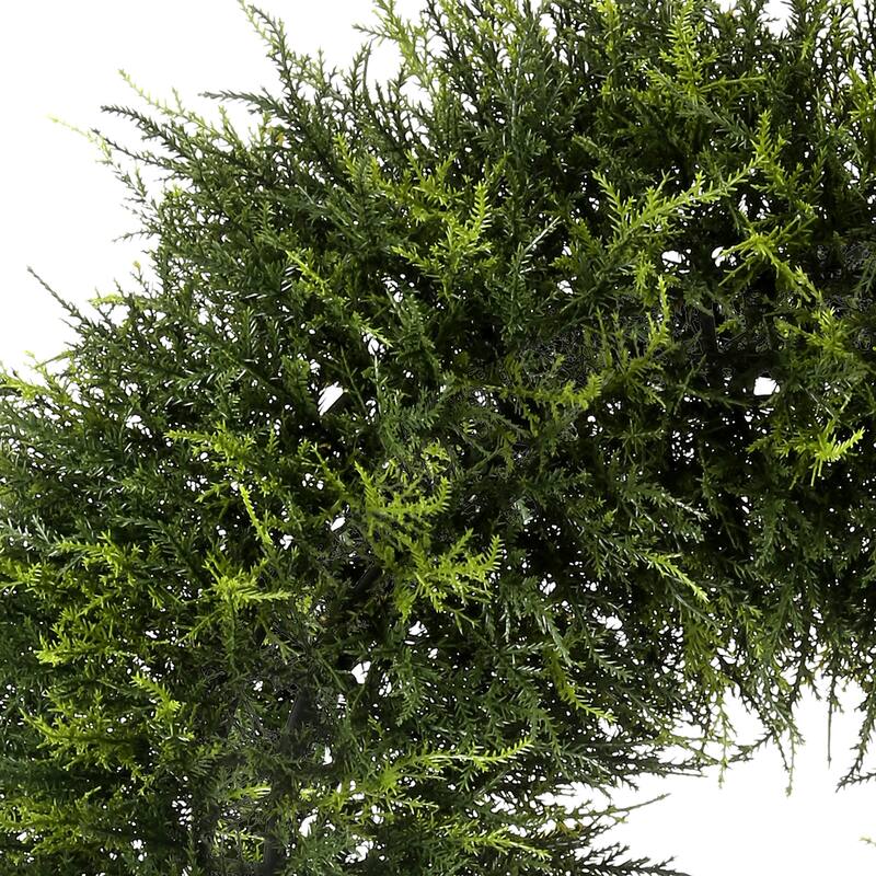 24" Natural Touch Natural Cedar Wreath - Natural Green - 24-Inch