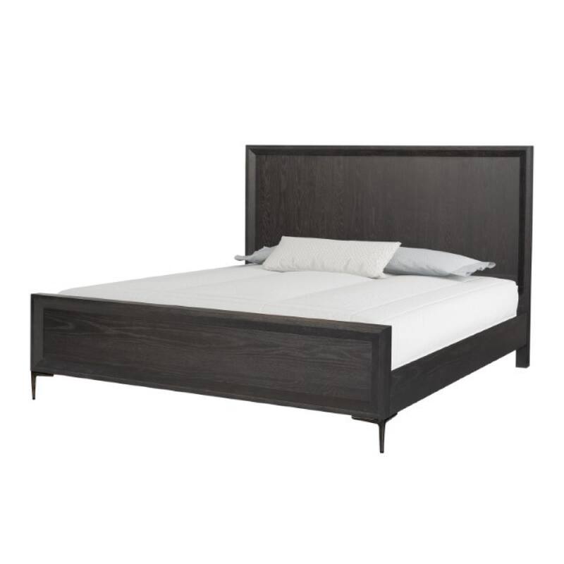 Kaira 5pc Queen Bedroom Set Chest, Nightstand Dresser, Espresso Brown