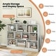 preview thumbnail 17 of 18, Costway 10-Cube Bookcase 41" Wooden Toy Storage Organizer for Kids - See Details
