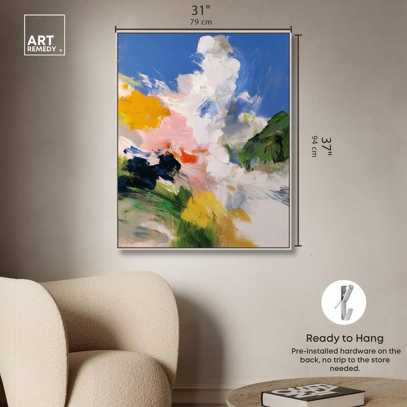 Clouds and Color II Canvas by Art Remedy
