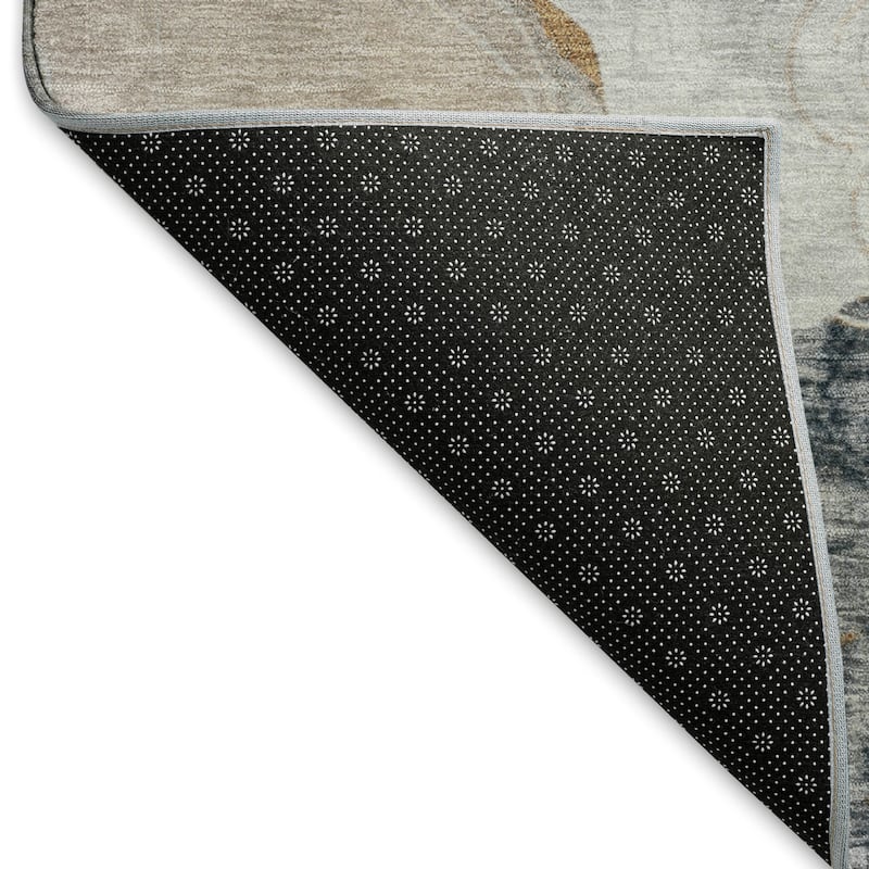 Premium Washable Super Soft Abstract Imprints Mayfield Rug
