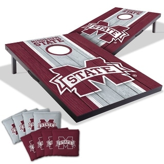 Mississippi State NCAA Compact 2x3 Tailgate Cornhole Board Set