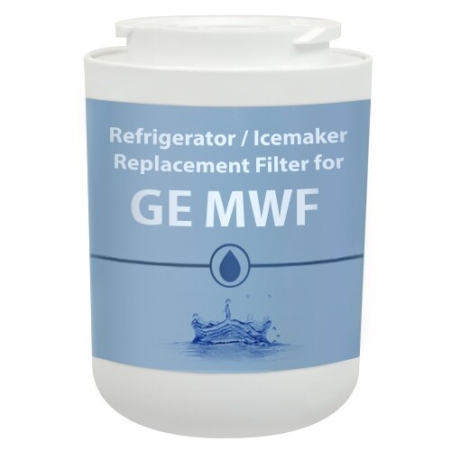 Replacement Water Filter Cartridge for GE PCK23NHSBFWW Refrigerator