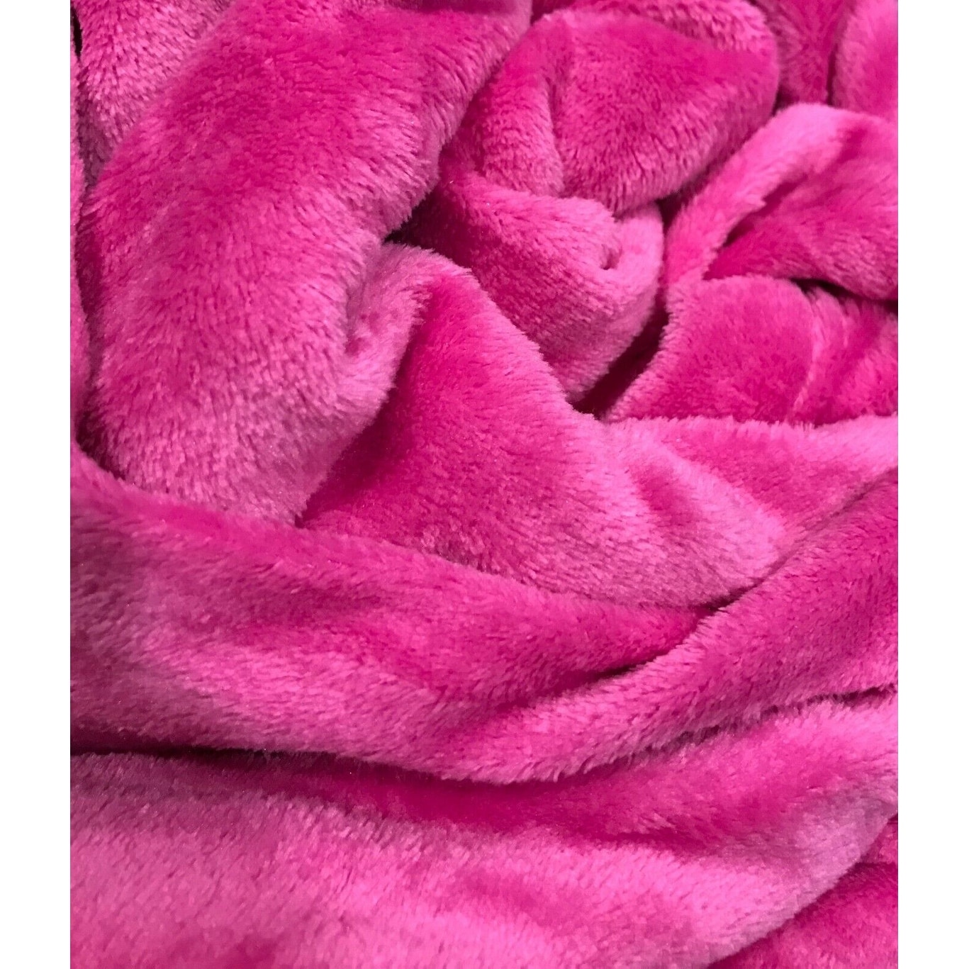 Solid Color Coral Fleece Plush Microfiber Blanket On Sale Bed