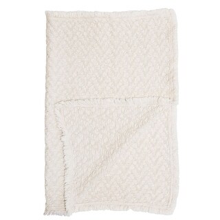 Crane Baby Oatmeal Boho Knit Blanket