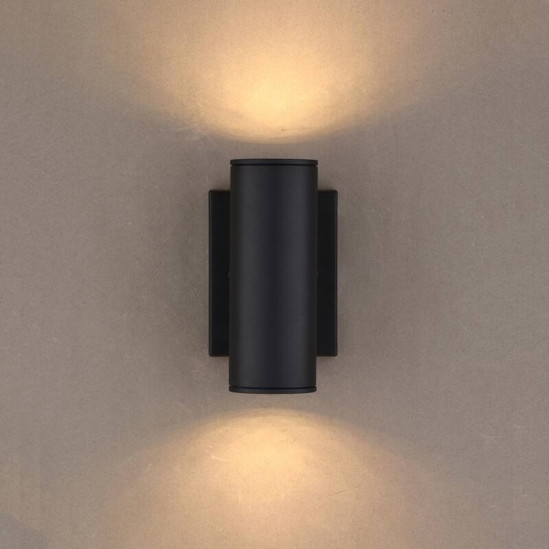 James Allan Bennett 2 Light 8" Tall LED Outdoor Wall Sconce