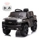 preview thumbnail 20 of 24, Battery Powered Licensed Chevrolet Silverado GMC Kids Ride On Truck Black