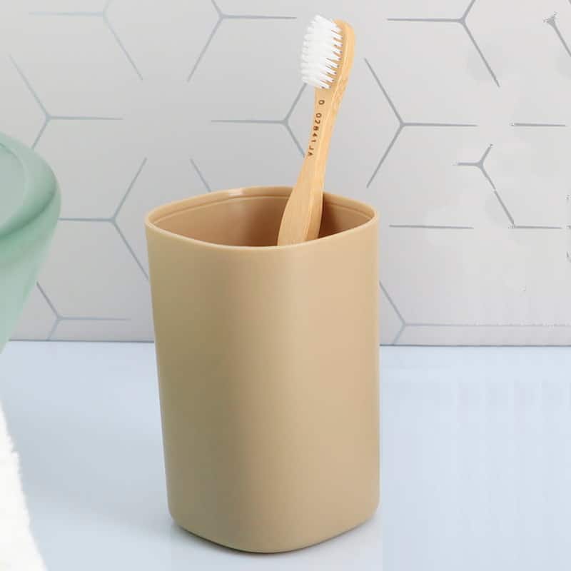Bathroom Set - Includes Tumbler, Soap Dispenser and Soap Dish - Set of 3 Accessories
