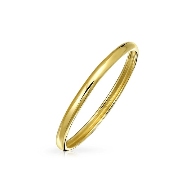 Shop Minimalist Simple Thin Stackable Mid Finger Real 14K ...