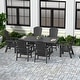 preview thumbnail 52 of 60, Altura 7-Piece Poly Eco-Friendly All Weather Outdoor Dining Set with Armchairs