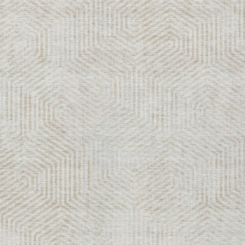 HomeRoots Geometric Transitional Rectangle Outdoor Rug