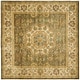 preview thumbnail 4 of 35, SAFAVIEH Heritage Carley Hand-tufted Wool Oriental Area Rug 8' Square - Green/Taupe - Square