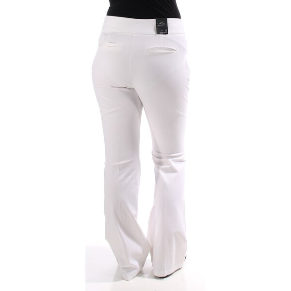 womens white flare pants
