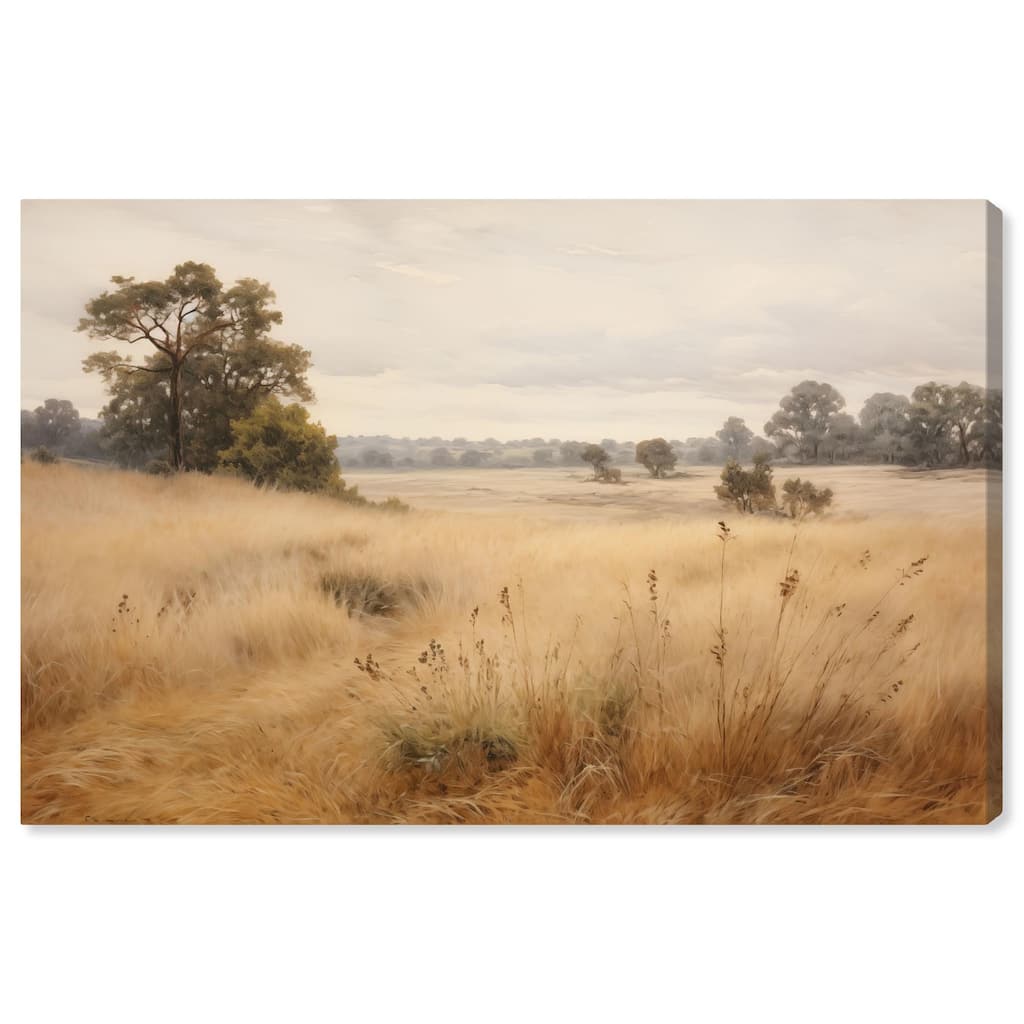 Cogon Grass Breeze II Canvas by Art Remedy, Gallery Wrapped