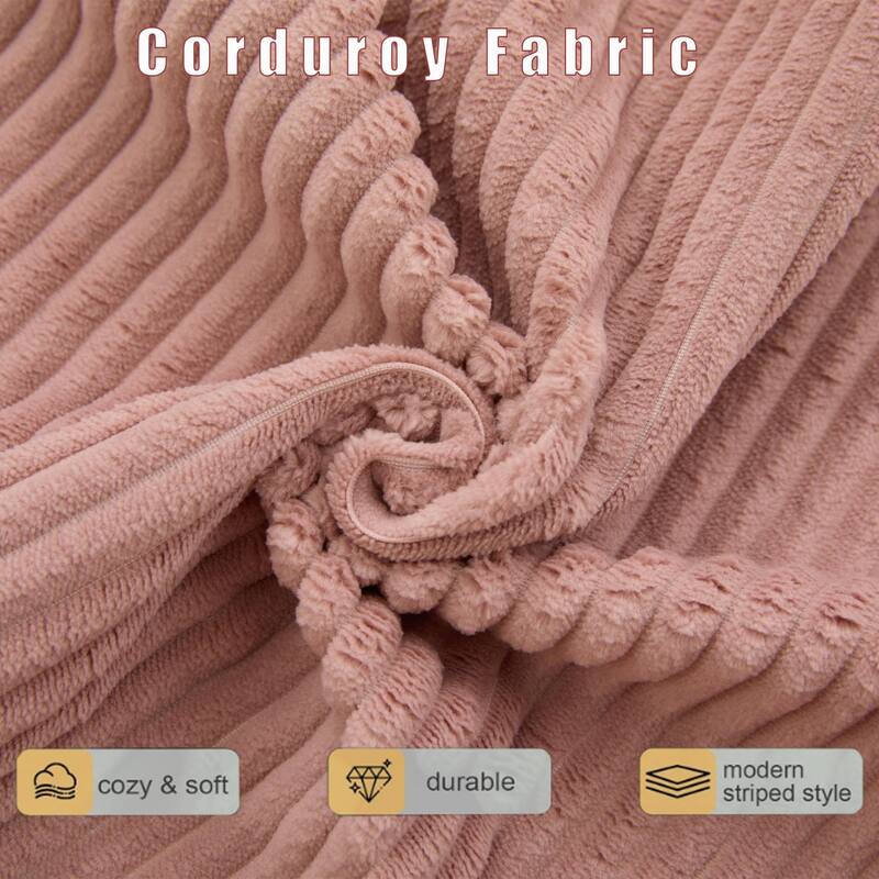 2 in 1 Convertible Sofa Bed, Sleeper Sofa with Storage Pockets, Pull Out Loveseat Couch with Two Cup Holders