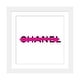 preview thumbnail 16 of 18, iCanvas "Chanel Luxury Paint Drip" by Antonio Brasko White - 16x16x1