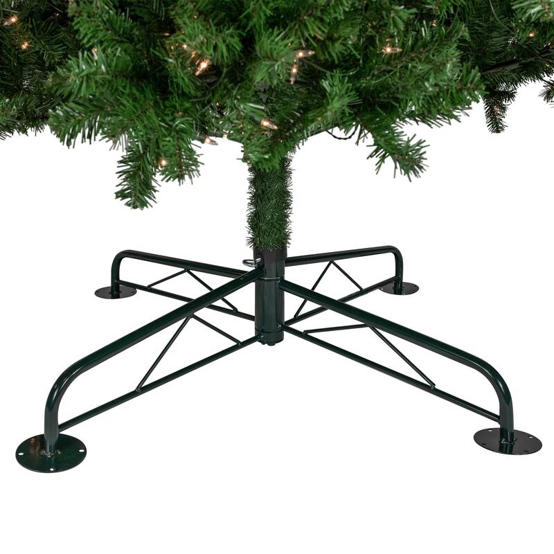 Pendleton Spruce Slim Artificial Christmas Tree 16' Clear Lights - over-10-feet