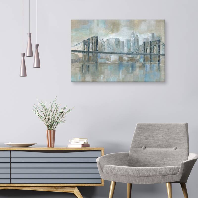 East River Wonder by Nan Canvas Art Print