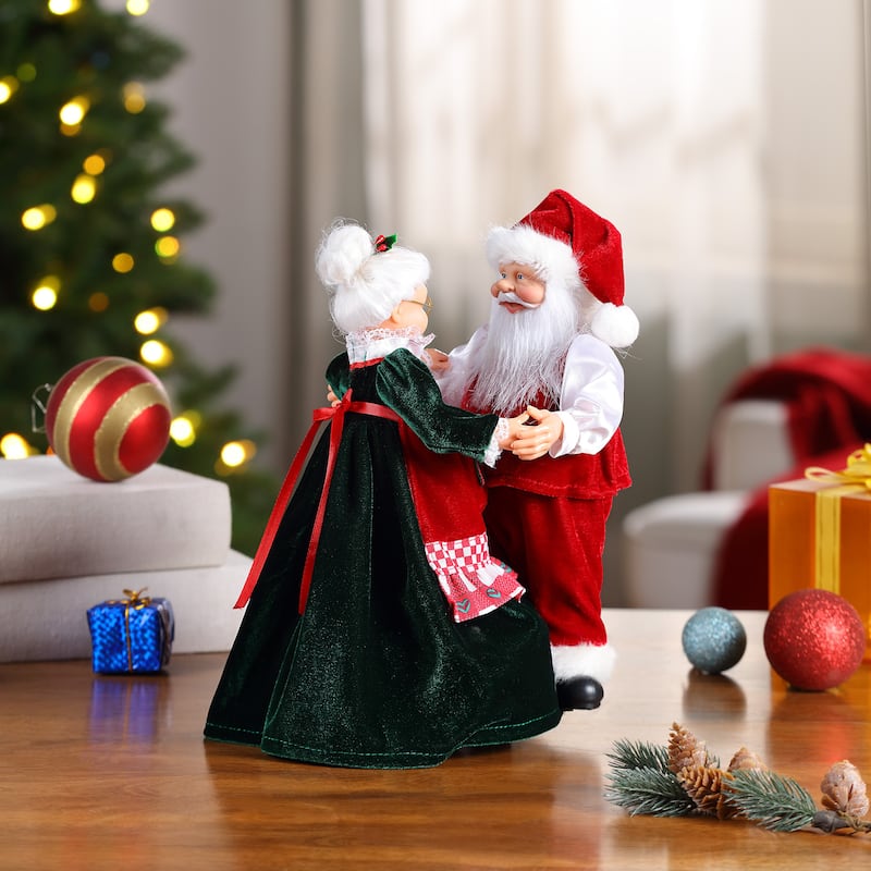 11 in. Animated Really Dancing Santa