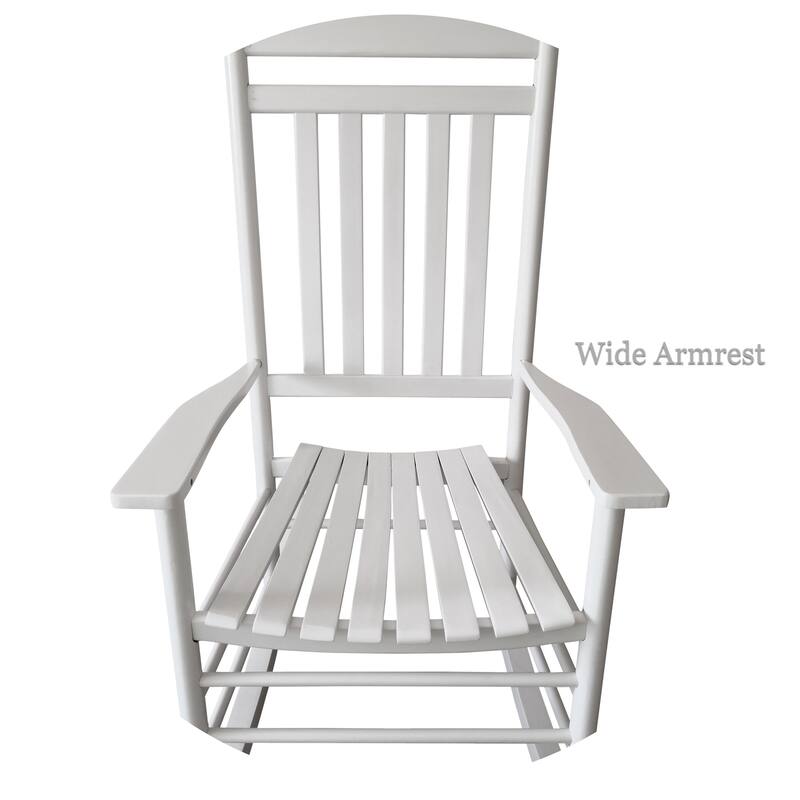 Havana White Rocking Chair