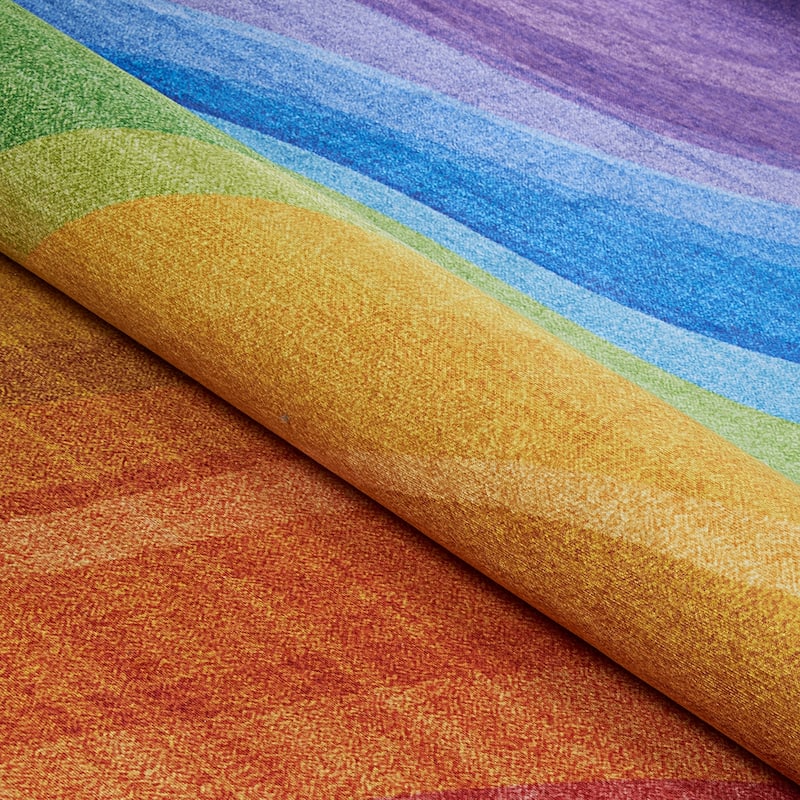 Dream Decor Rugs Color Arch Sugarcane Multicolor Abstract Area Rug