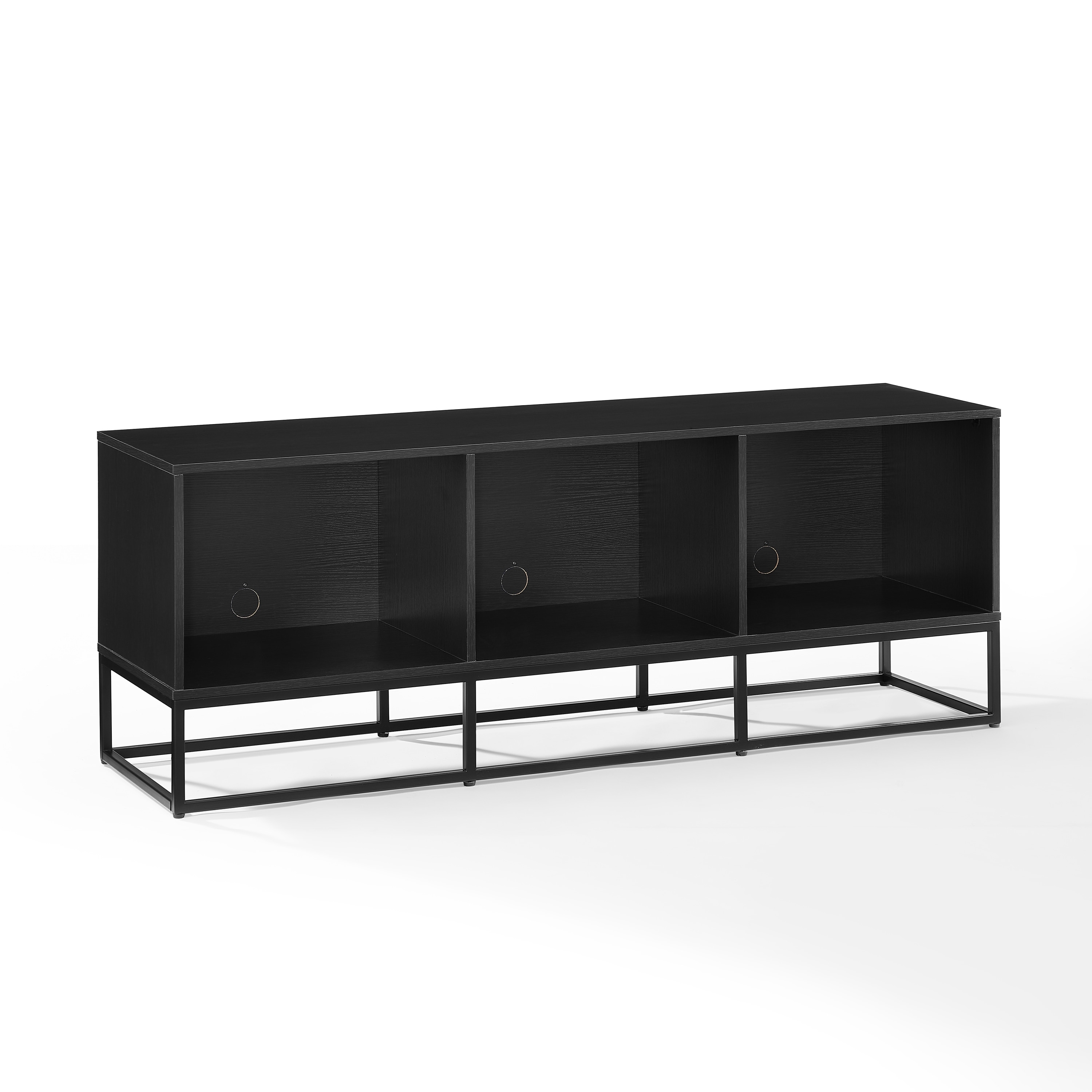 Crosley Enzo Large Record Player Stand With Vinyl Storage - On