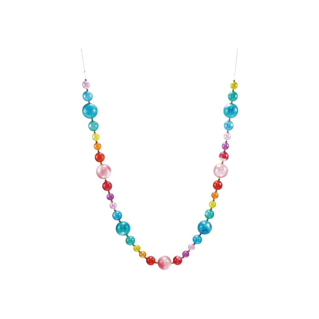 Plastic Ball Garland - 74.0"L x 2.25"W x 2.25"H