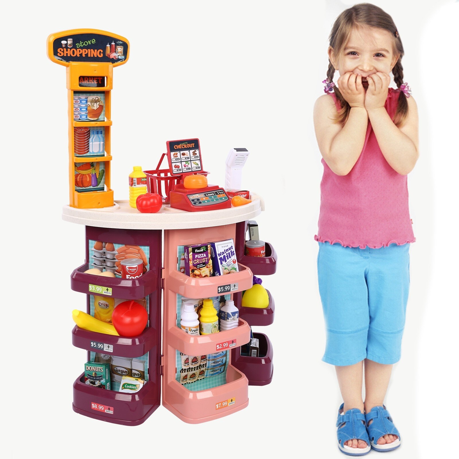 Toy supermarket on sale