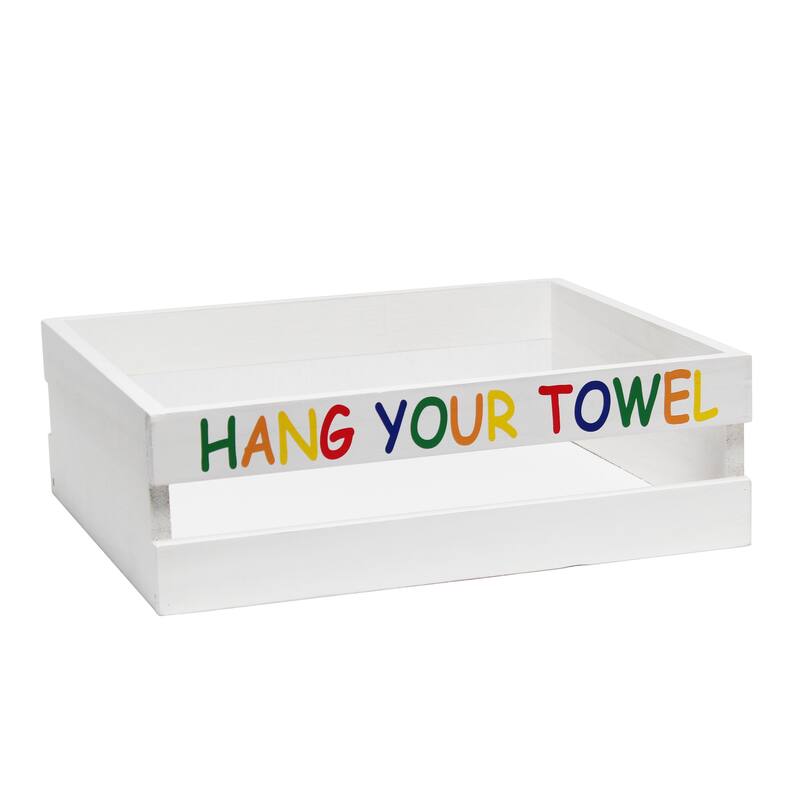 Elegant Designs Three Piece Decorative Wood Bathroom Set