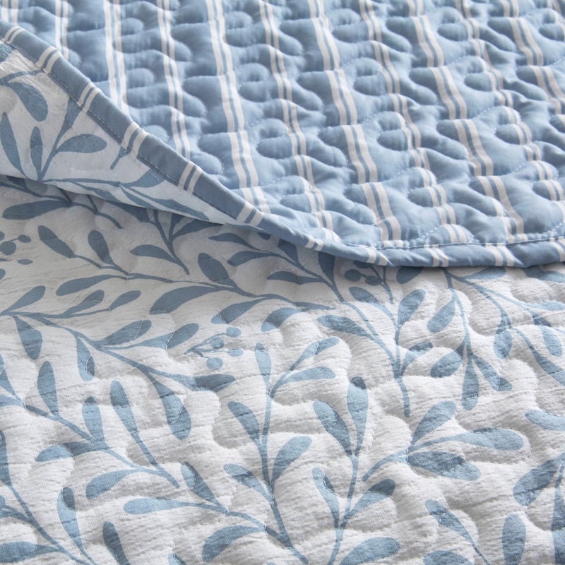 Madison Park Darcy 3 Piece Print Quilt Set