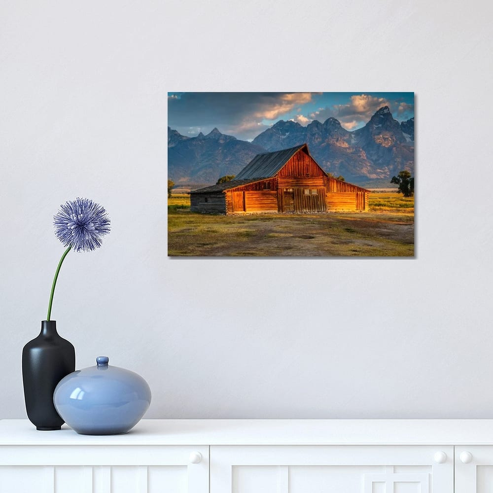 iCanvas 'Old Barn' by Sergio Lanza Canvas Print