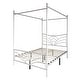 preview thumbnail 25 of 32, Clayfell Denver Metal Canopy Bed
