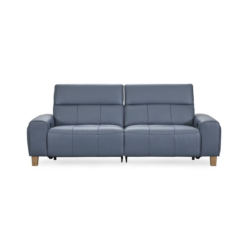 Classic Home Alea Zero Gravity Power Recliner Upholstered Leather Sofa
