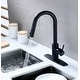 preview thumbnail 10 of 45, Ultra Faucets Euro Collection Single-Handle Kitchen Faucet With Pull-Down Spray