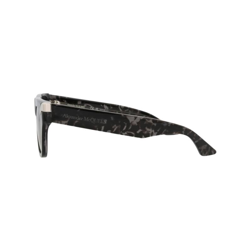 Alexander McQueen Square-Frame Recycled Acetate Sunglasses - Havana Havana Brown - NS