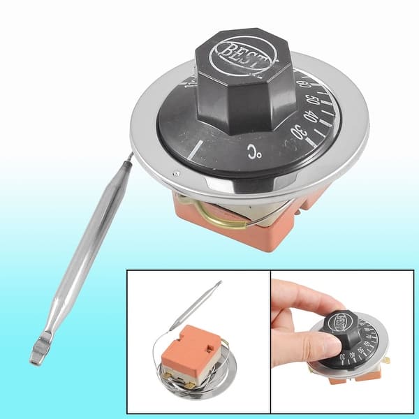 30110 Celsius Electric Oven Temp Controller Capillary Thermostat Black Bed Bath & Beyond