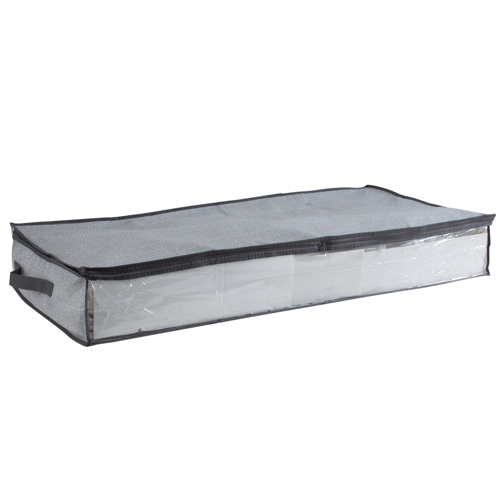 Simplify Under the Bed Storage Bag in Grey - 40x 18x 6