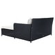 preview thumbnail 59 of 59, SAFAVIEH Outdoor Cadeo Wicker Daybed with Pillows and Cushions
