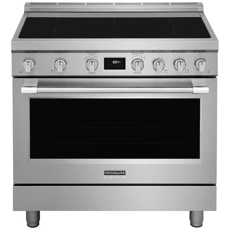 Frigidaire PCFI3670A 36" Wide 4.4 Cu. Ft. Free Standing Induction - Stainless Steel