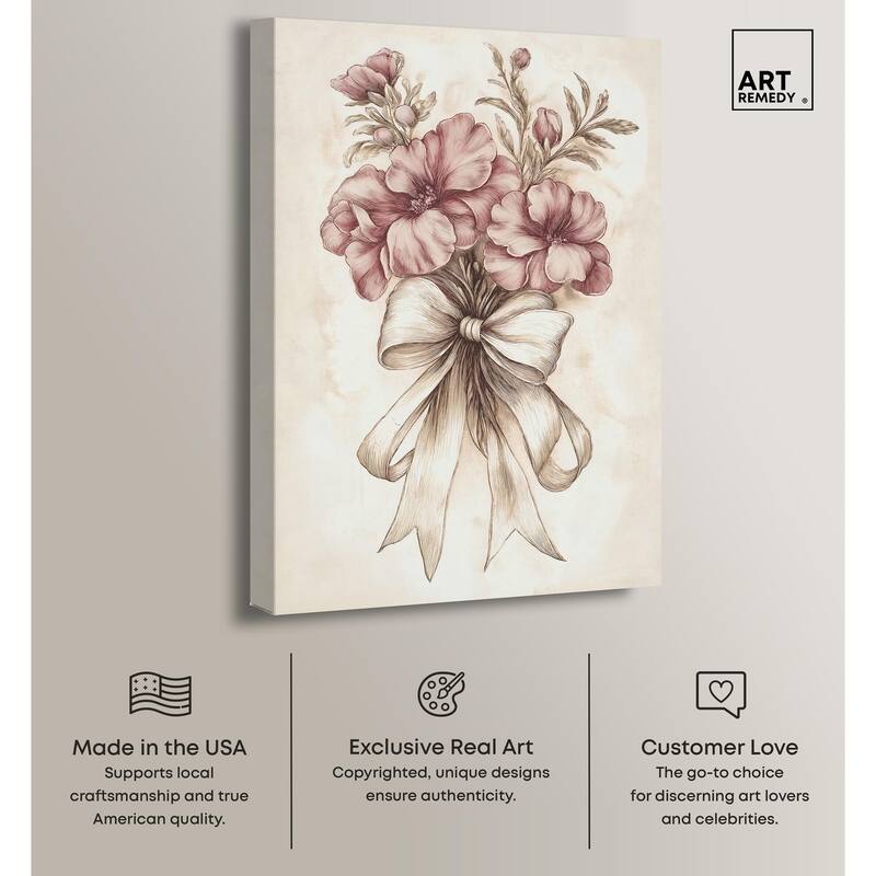 Tied with Tenderness I Canvas by Art Remedy, Gallery Wrapped
