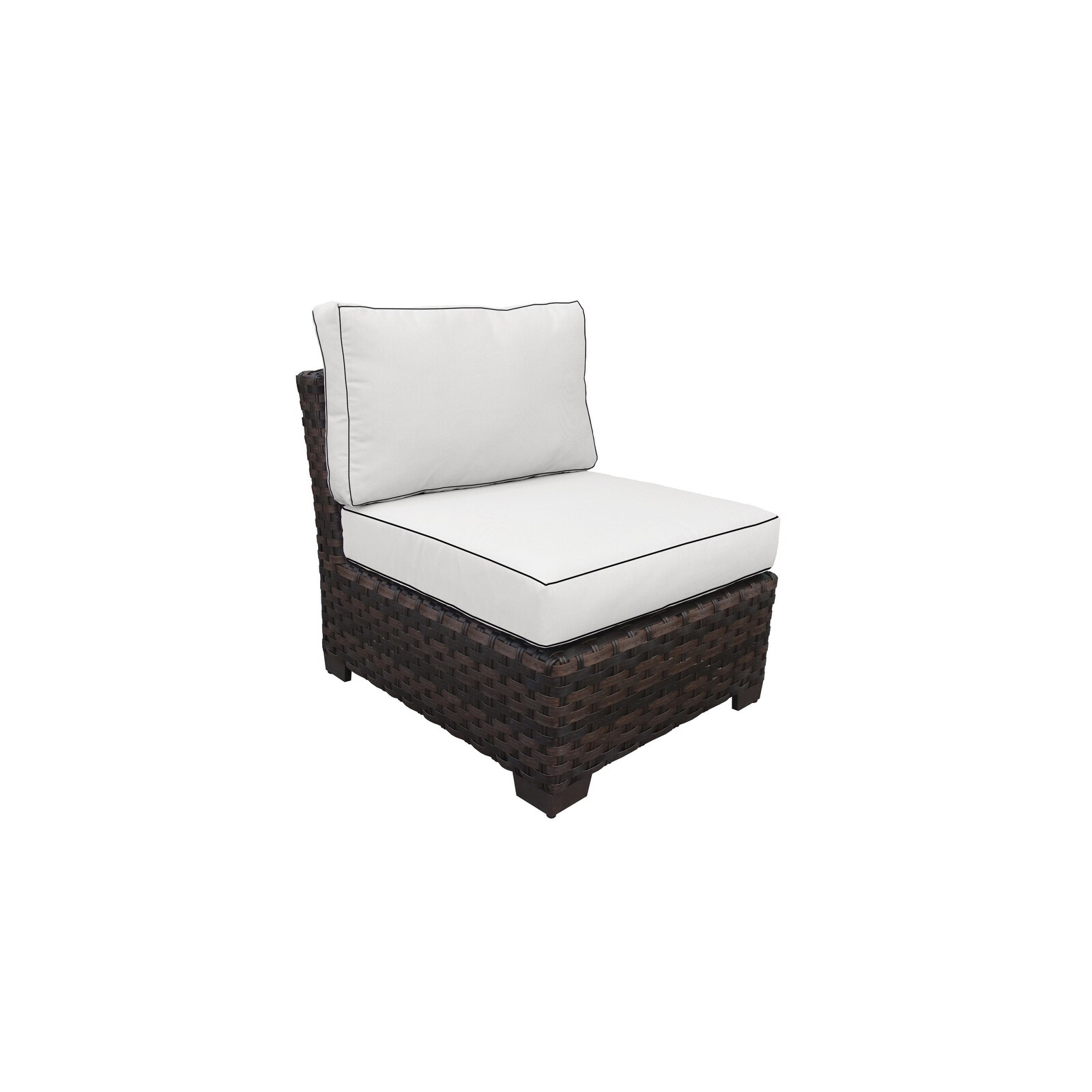 Kathy Ireland River Brook Wicker 6 piece Patio Sectional Set Bed Bath Beyond 27613070