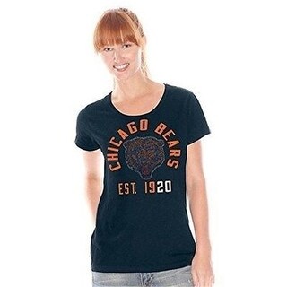 Shop Chicago Bears Rhinestone Touch By Alyssa Milano Women S Navy
