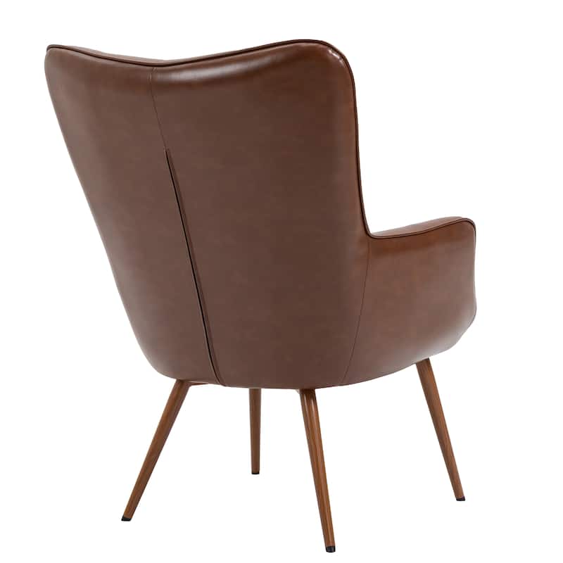 Modern Accent Chair Wingback Armchair