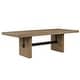preview thumbnail 4 of 15, Steve Silver Aubrey 7pc Dining Set, Driftwood Brown