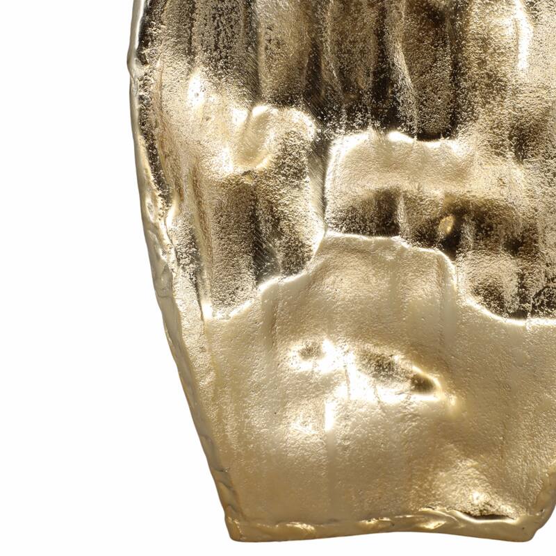 Aluminum Decorative Vase Minimalist Geometric Sculptural Modern Accent